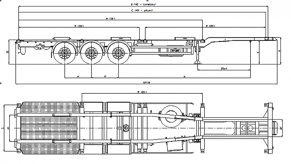 Полуприцеп контейнеровоз Велтон NS 3 P40